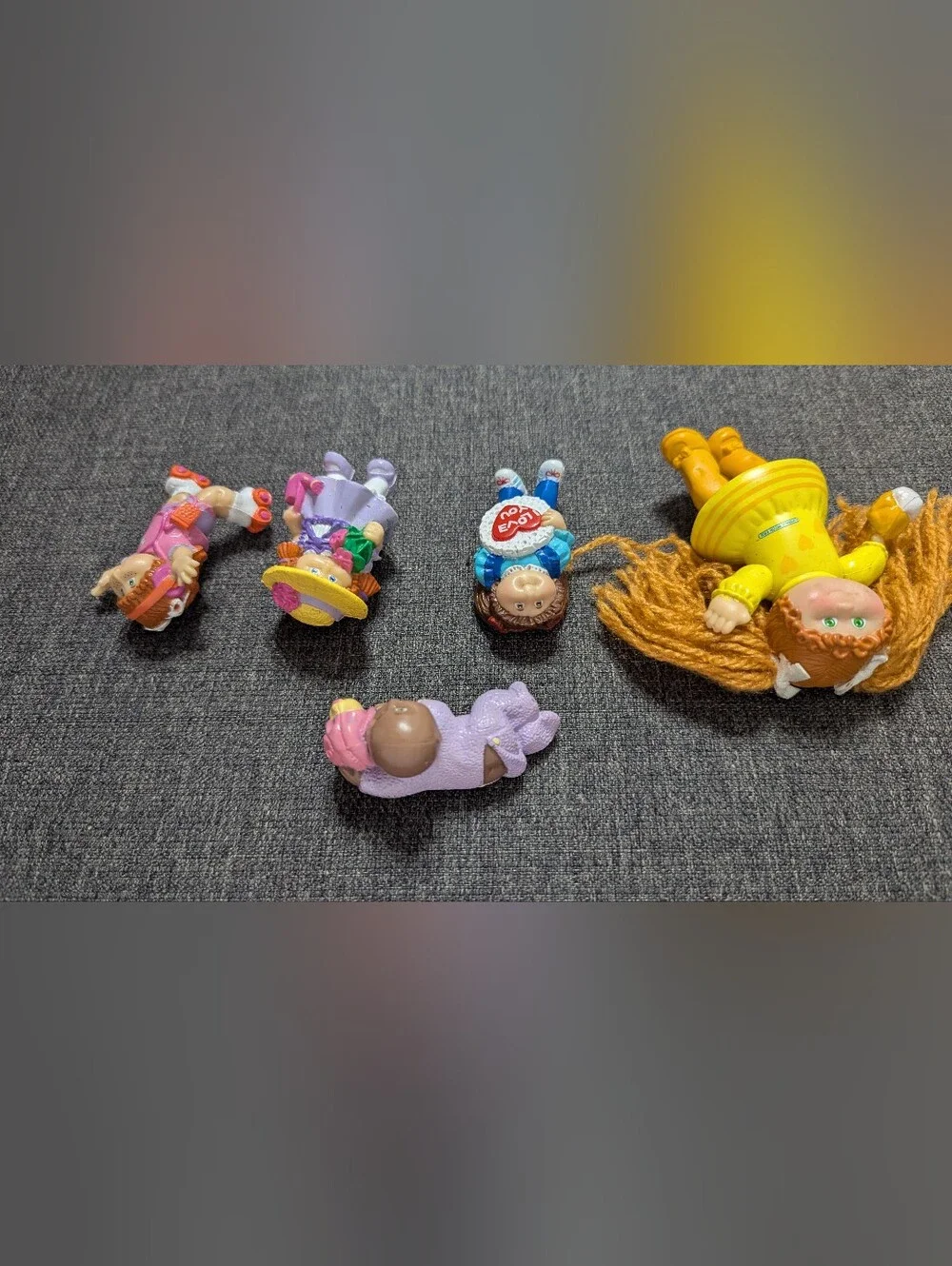 Lot Of 5 Vintage Cabbage Patch Kids PVC Figures